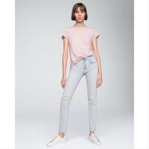 RAG & BONE Dre Slim Mid-Rise Boyfriend Jeans